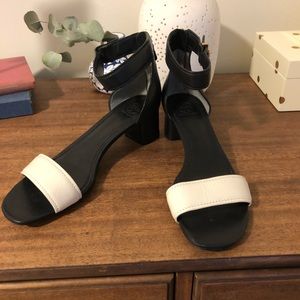 Tory Burch Black & White Sandals